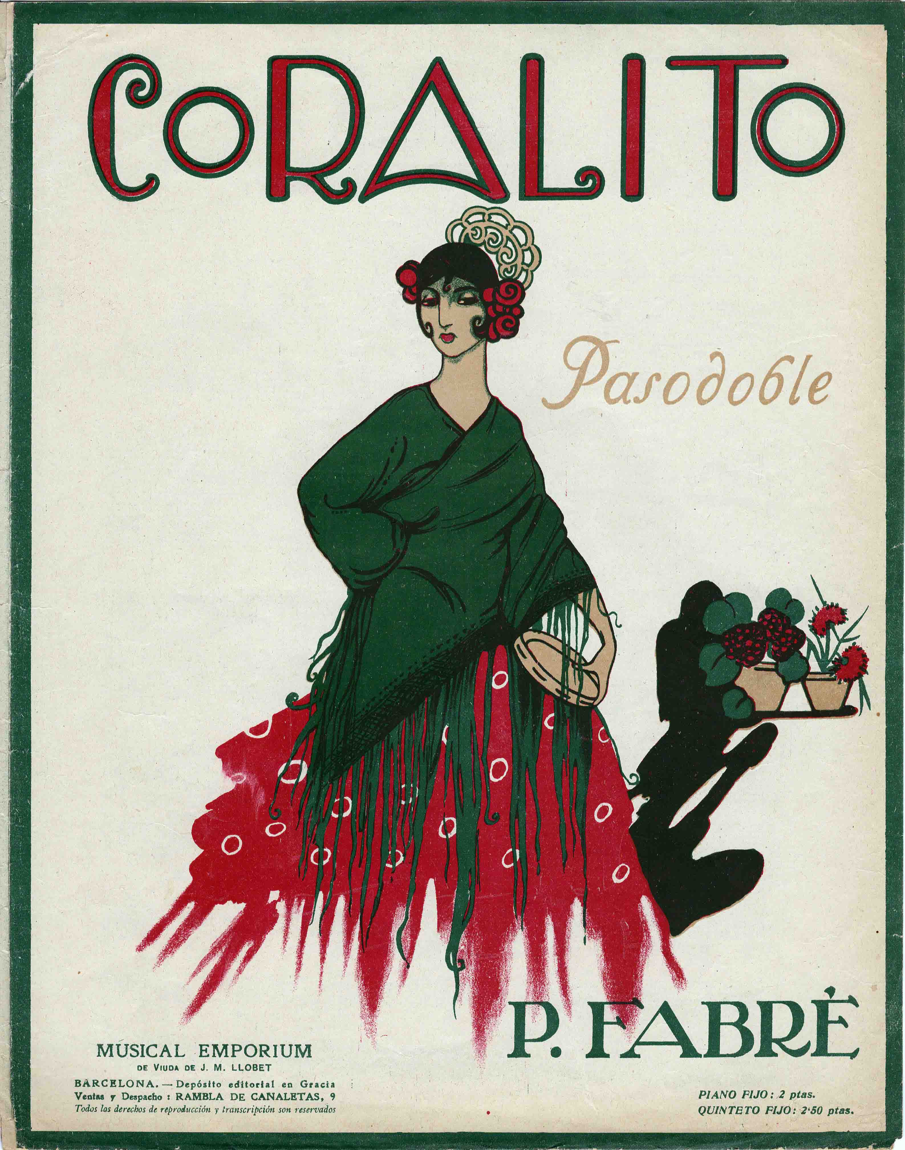 Coralito. Paso-doble, op. 7